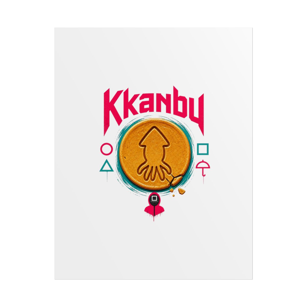 Squid Game "Kkanbu" Poster - alternate angle 1, merchandise