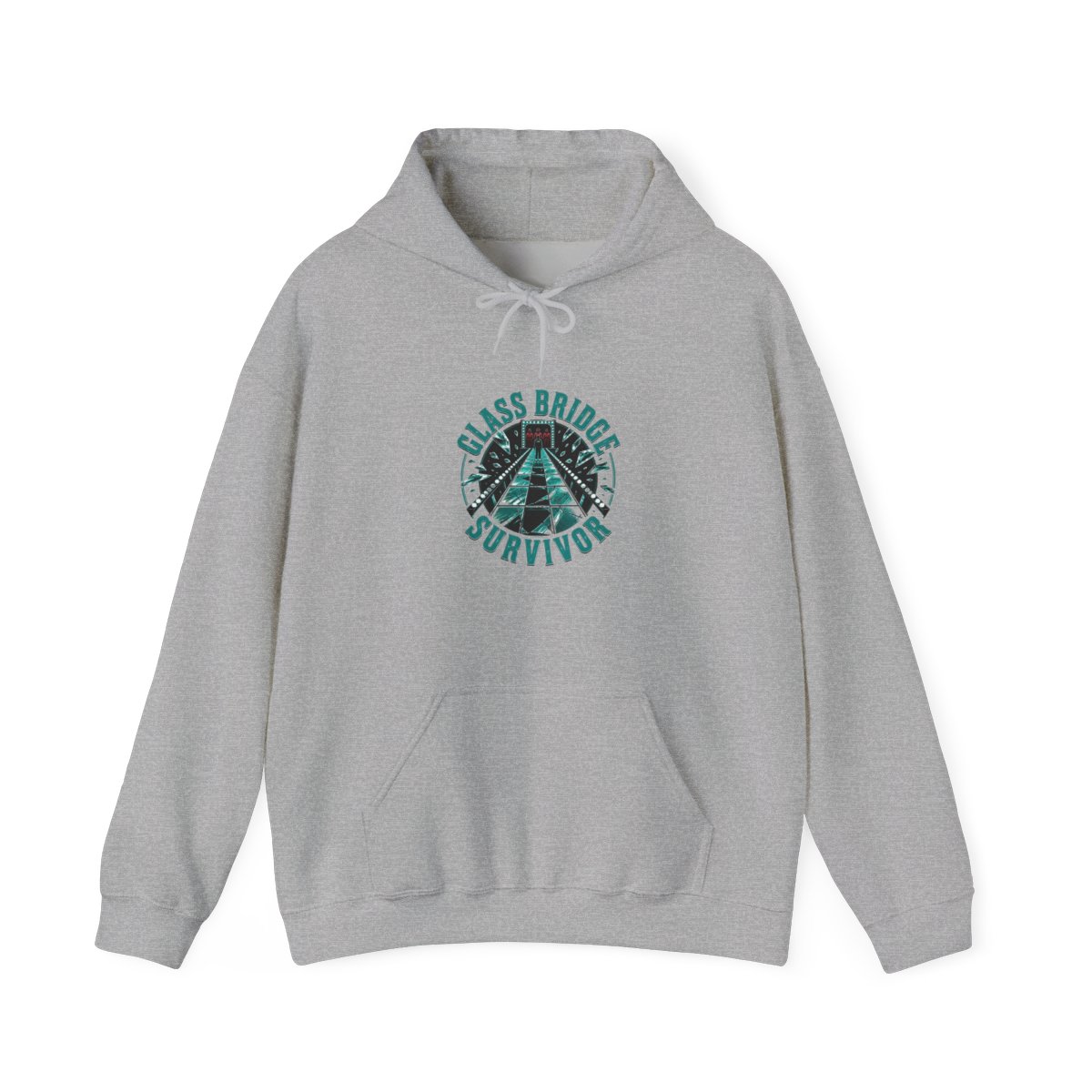 Squid Game "Glass Bridge Survivor" Hoodie - alternate angle 3, merchandise