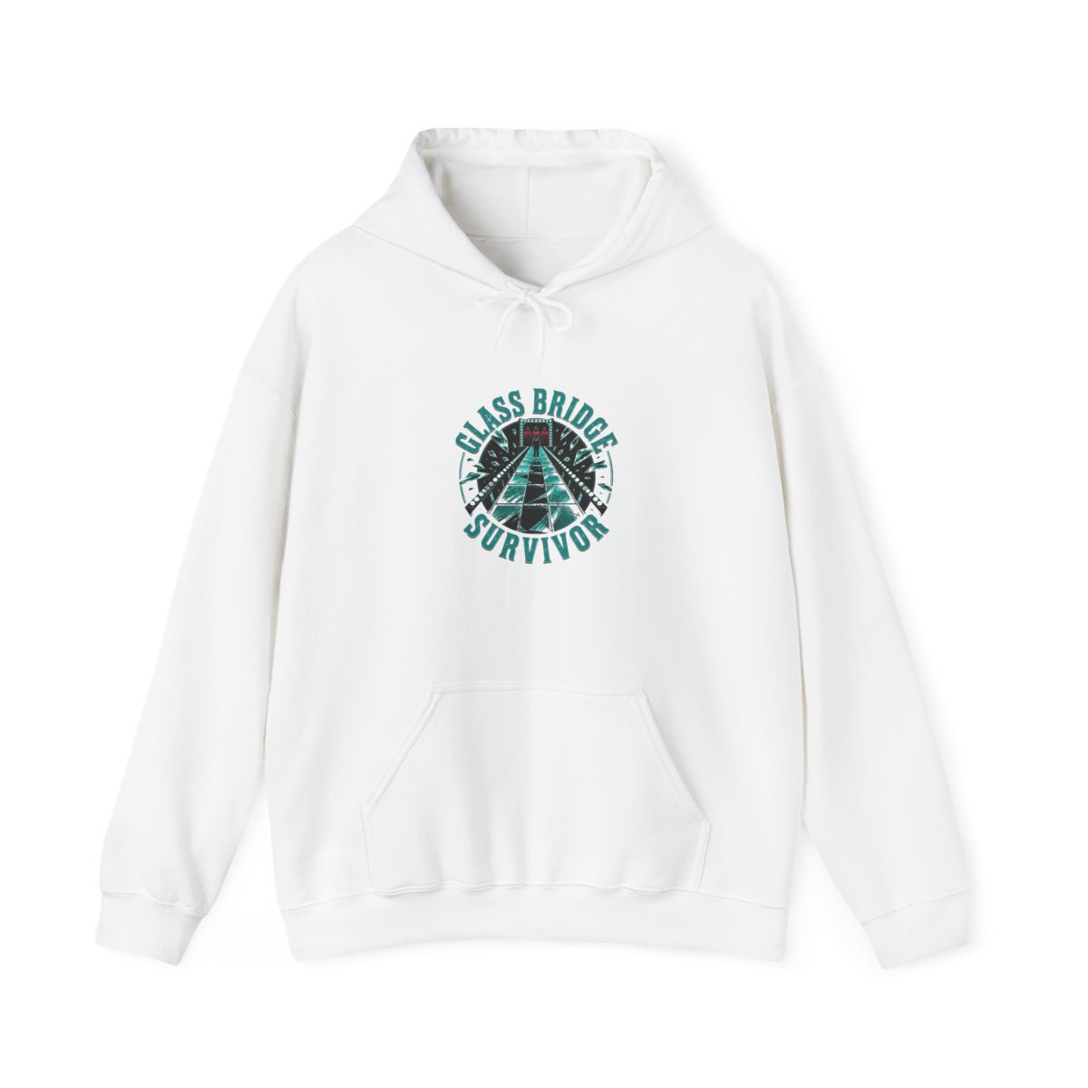 Squid Game "Glass Bridge Survivor" Hoodie — official Squid Game Hoodies