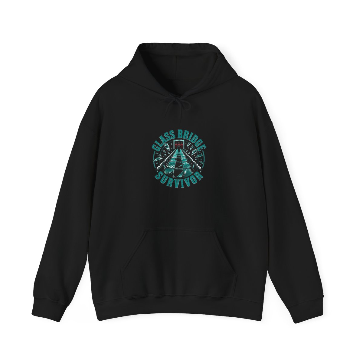 Squid Game "Glass Bridge Survivor" Hoodie - alternate angle 2, merchandise
