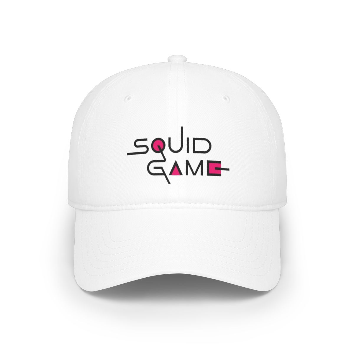 Squid Game Logo Cap | Baseball Cap, Minimal K-Drama Design | Squid Game Merch - alternate angle 2, merchandise