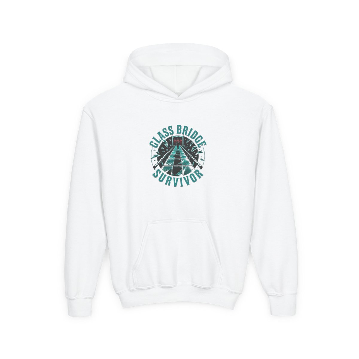 Squid Game "Glass Bridge Survivor" Kids Hoodie