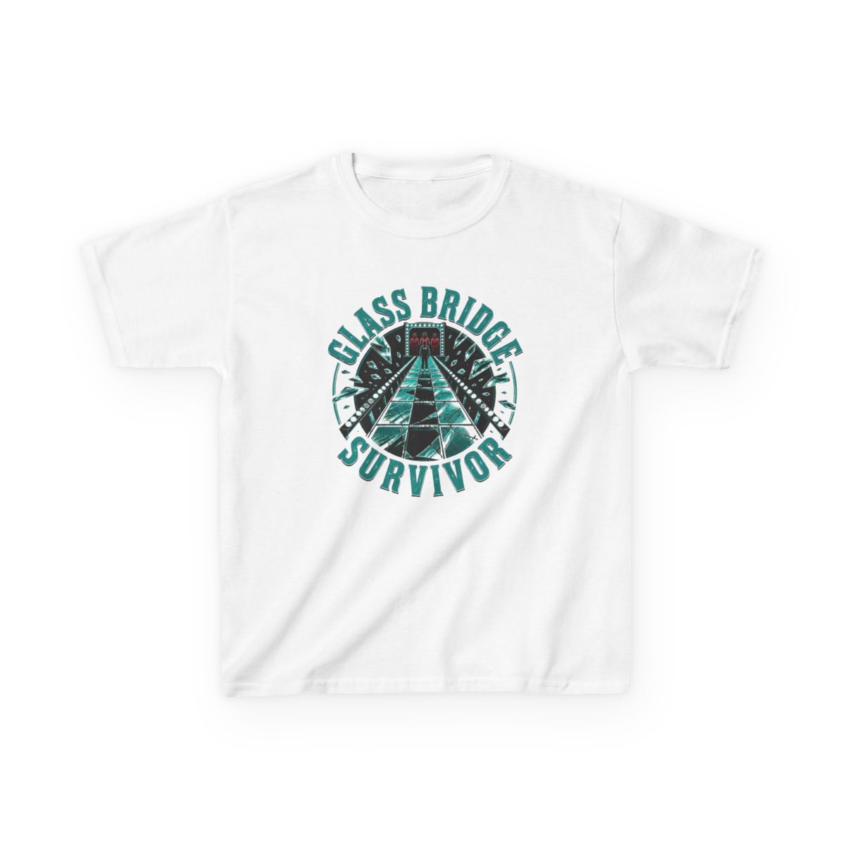 Squid Game "Glass Bridge Survivor" Unisex Kids Tee