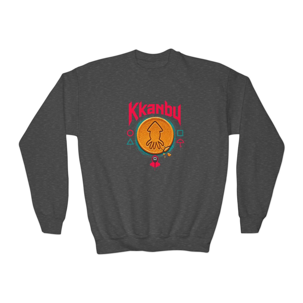 Squid Game "Kkanbu" Kids Crewneck